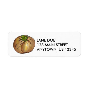 Spinach Knish Food Foodie Return Address Labels