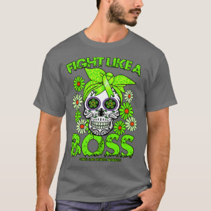 Spinal Cord Injuries Awareness fight like a boss T-Shirt