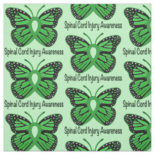 Spinal Cord Injury Awareness Fabric