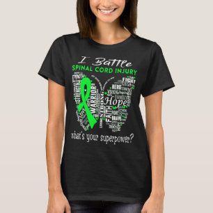 Spinal Cord Injury Awareness Month Ribbon Gifts T-Shirt