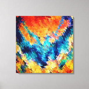 Spinart! Phoenix Rising Canvas Print