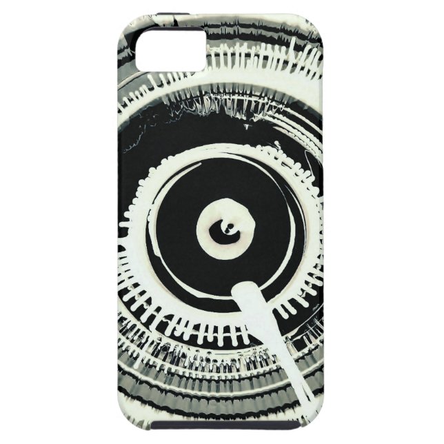 Spinart! Super Nova Black Case-Mate iPhone Case (Back)