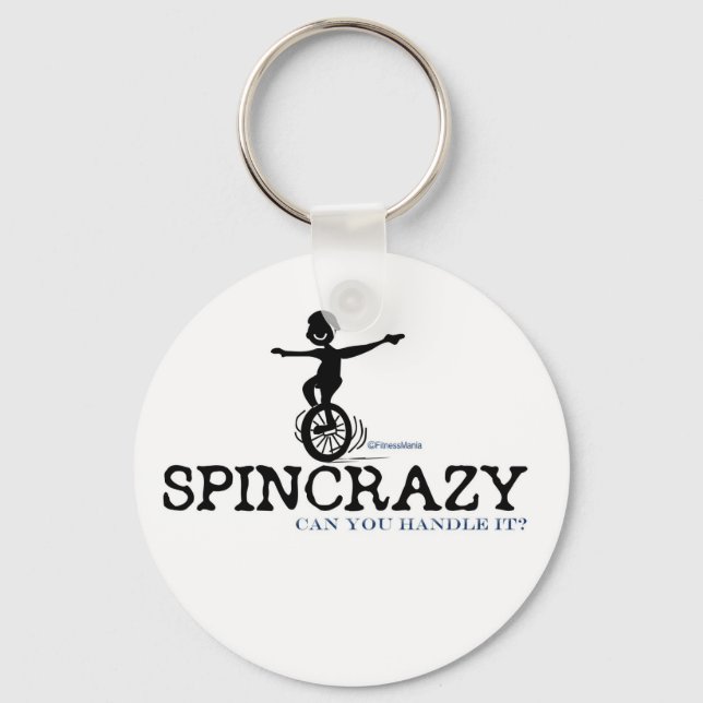 SPINCRAZY KEYCHAIN (Front)
