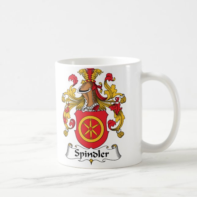 Spindler Family Crest Coffee Mug (Right)