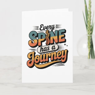 Spine Care Journey and Body Alignment Card