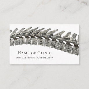 Spine Vertebrae Chiropractor Appointment Reminder