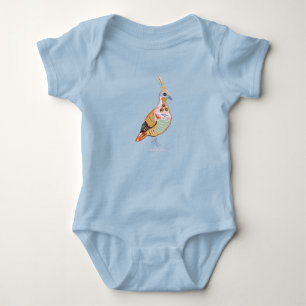 Spinifex Pigeon Baby Bodysuit