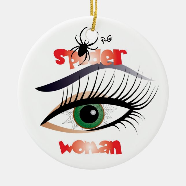 Spinnen - Frau / Ornament (Front)