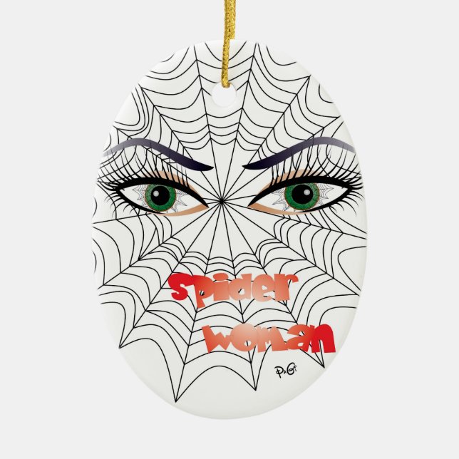Spinnen - Frau / Ornament (Front)