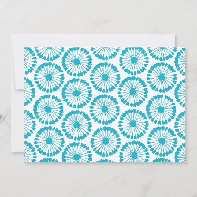Spinner Custom Monogram Stationery Note Card (Front)
