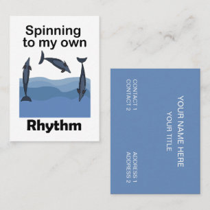 Spinner Dolphin Whisperer Business Card