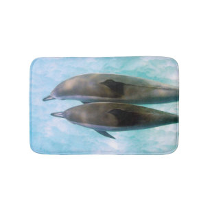 Spinner Dolphins Oahu Hawaii Bath Mat