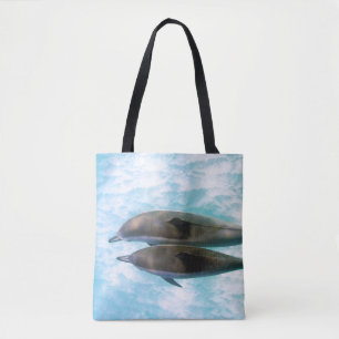 Spinner Dolphins Oahu Hawaii Tote Bag
