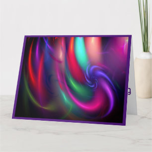 Spinner Fireworks Birthday Card - Greeting Card