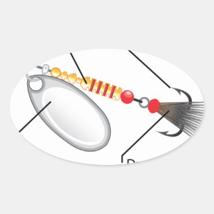 Download Fishing Lure Stickers | Zazzle CA