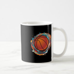 Spinning Basketball Ball  Coffee Mug