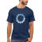 Spinning Blue Circle Light Shirt