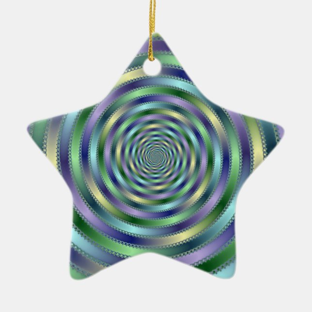 Spinning Ceramic Ornament (Front)