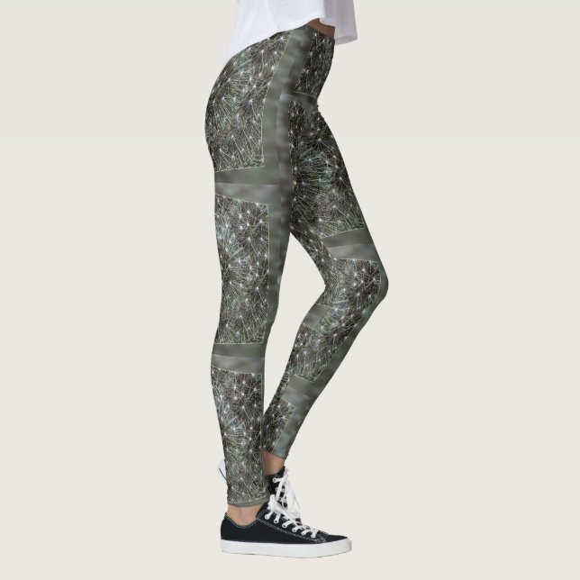 Spinning dandelion puff leggings (Right)