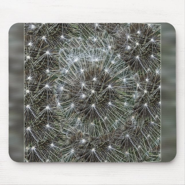 Spinning dandelion puff mouse pad (Front)