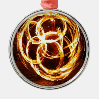 Spinning Fire - Celtic Knot Metal Ornament