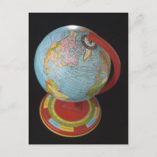 Spinning Globe Postcard