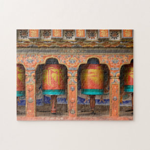 Spinning Prayer Wheels Jigsaw Puzzle