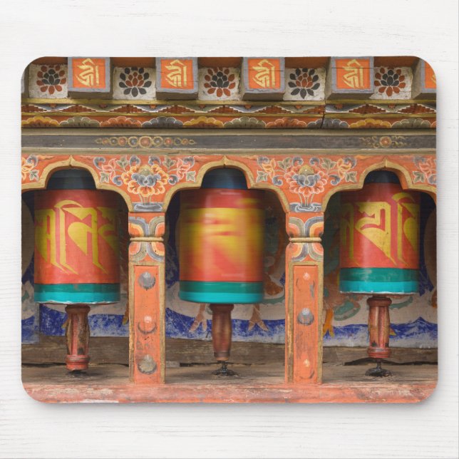Spinning Prayer Wheels Mouse Pad (Front)