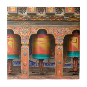 Spinning Prayer Wheels Tile