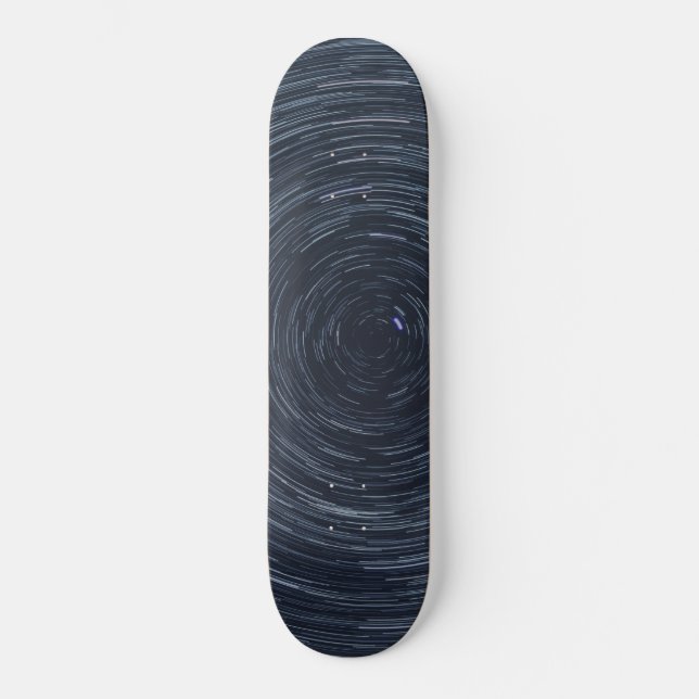 Spinning Sky Skateboard (Front)