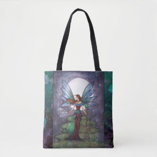 Spinning Stars Magical Fairy by Molly Harrison Tote Bag