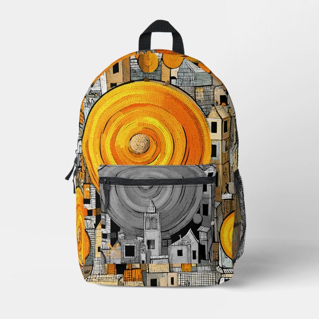 Spinning Sun Backpack (Front)