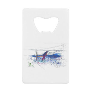 Spinning the Deck - Stunt Scooter Credit Card Bottle Opener