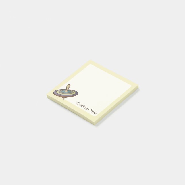 Spinning Top Post-it Notes (Angled)