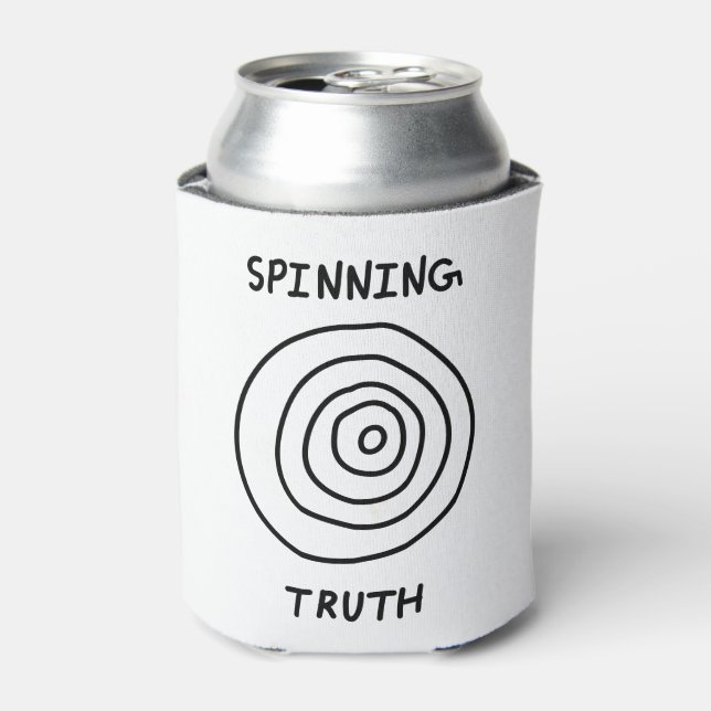 Spinning Truth Can Cooler (Can Front)