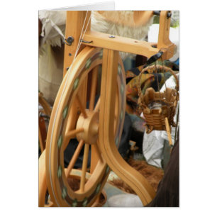 Spinning Wheel Card