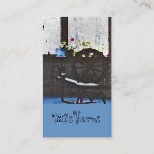 Spinning Wheel Customizeable Business Card