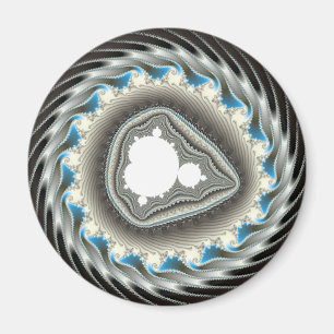 Spinning wheel - Fractal Magnet