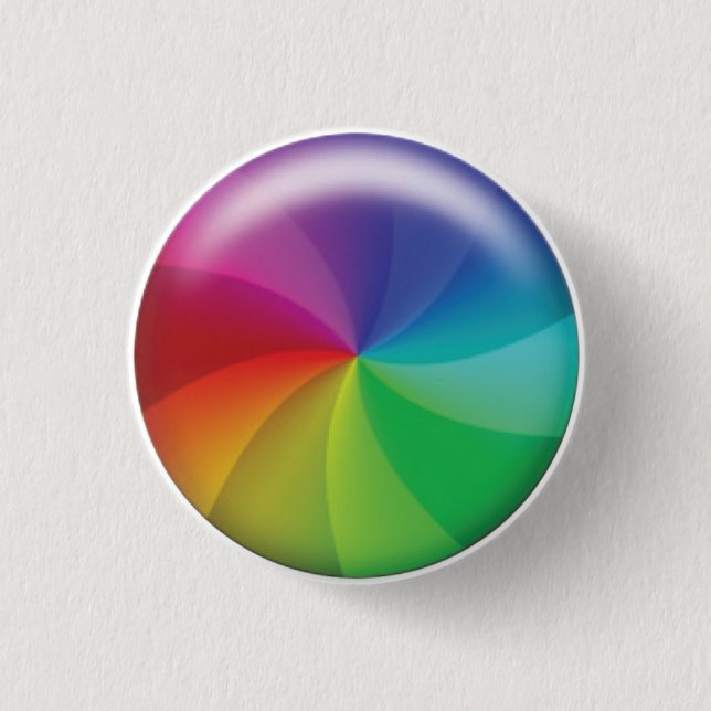 Spinning Wheel of Doom! 1 Inch Round Button (Front)