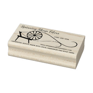 Spinning Wheel Personalized Stamp