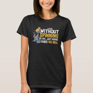 Spinning Wheel Workout Bike Fitness Exercise  1 T-Shirt