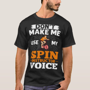 Spinning Wheel Workout Bike Fitness Exercise 5 T-Shirt