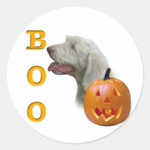 Spinone Italiano Boo Classic Round Sticker