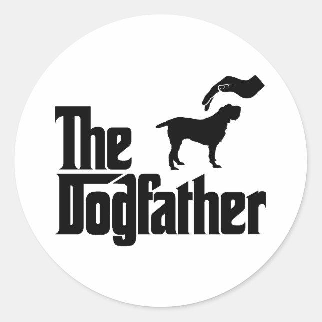 Spinone Italiano Classic Round Sticker (Front)