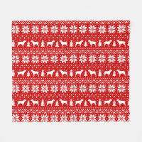 Spinone Italiano Dog Silhouettes Christmas Holiday