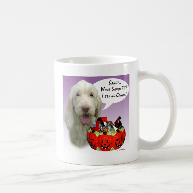 Spinone Italiano Halloween Candy Coffee Mug (Right)