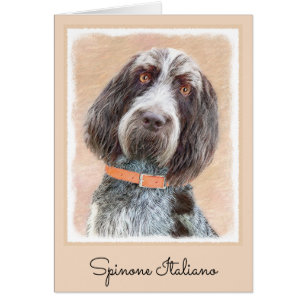 Spinone Italiano Painting - Cute Original Dog Art