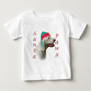 Spinone Italiano Santa Paws Baby T-Shirt