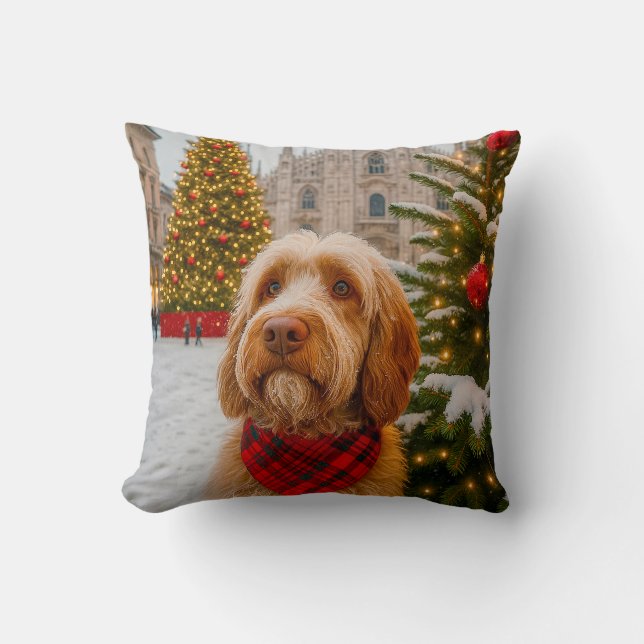 Spinone Italiano  Throw Pillow (Front)