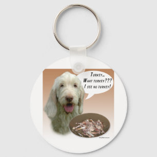 Spinone Italiano Turkey Keychain